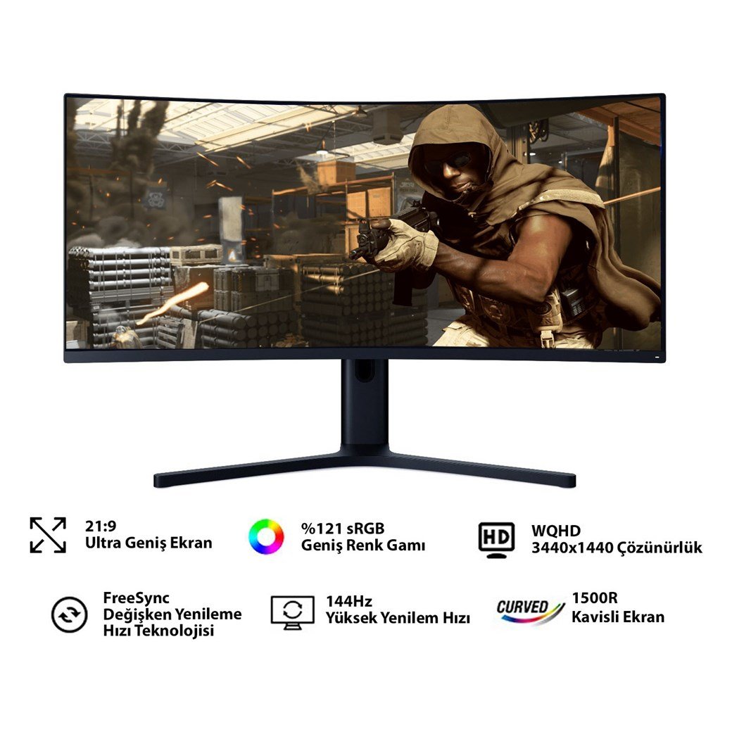 XIAOMI MI CURVED GAMING OYUNCU MONITOR 34