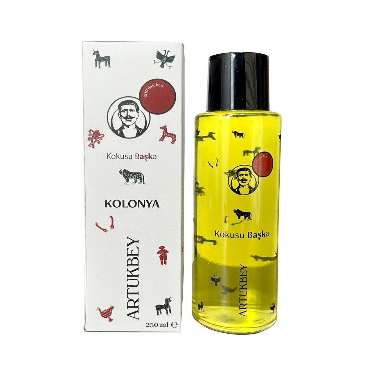 250 ml Artuk Bey Kolonya (Cam Şişe)60°