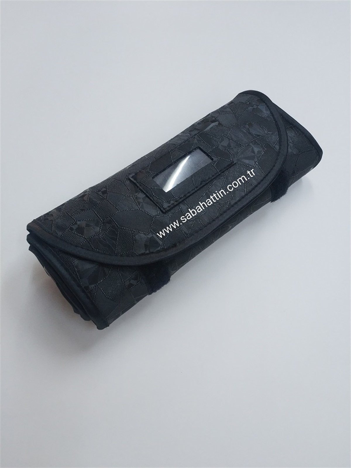 .ÇITÇITLI MÜCEVHER KÜPE RULOSU , CLICK EARING CARRYING BAG , JEWELRY ROLL 