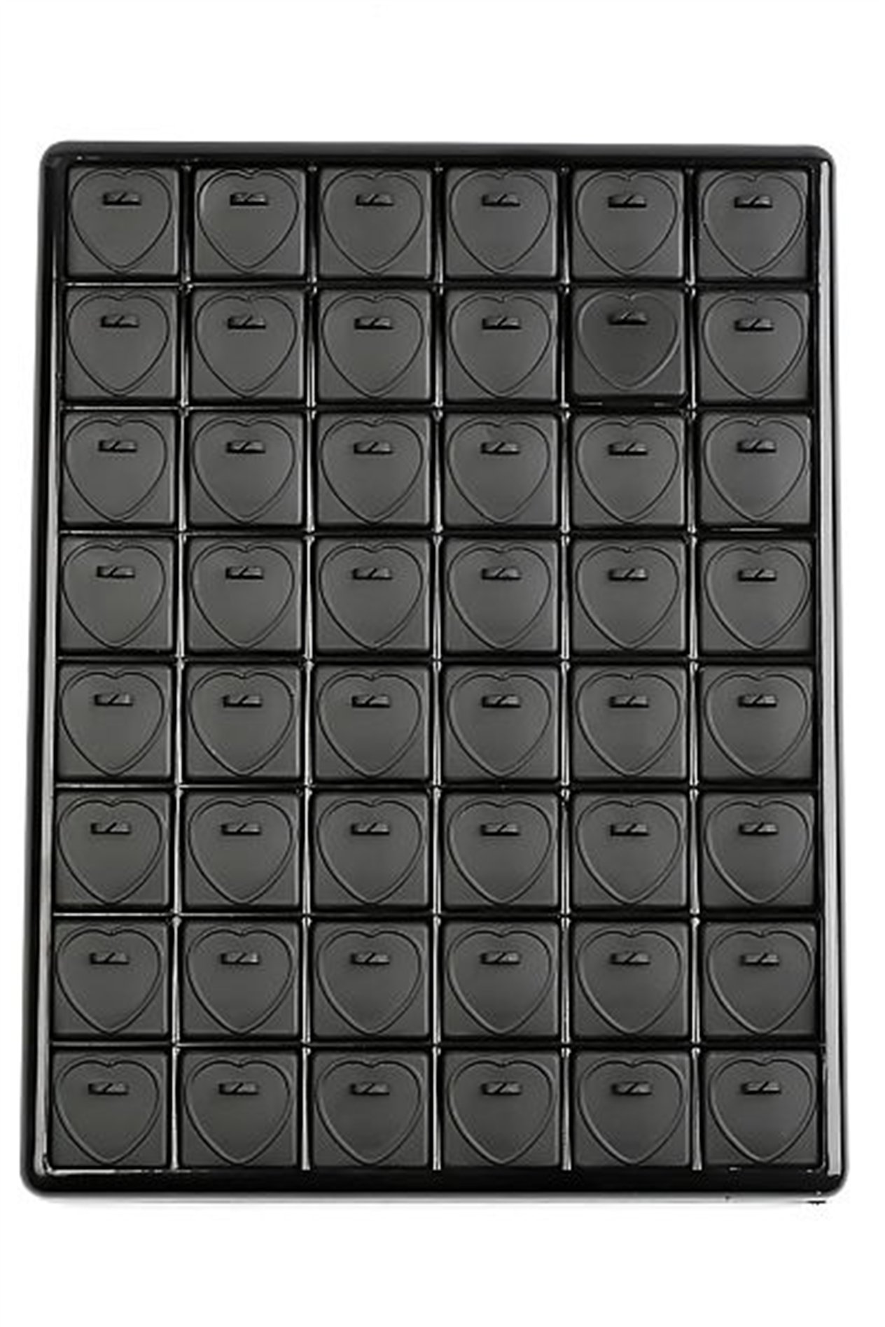 48'Lİ PLASTİK KOLYE UCU TABLASI , 48 PCS PLASTIC PENDANT TRAY FOR JEWELRY