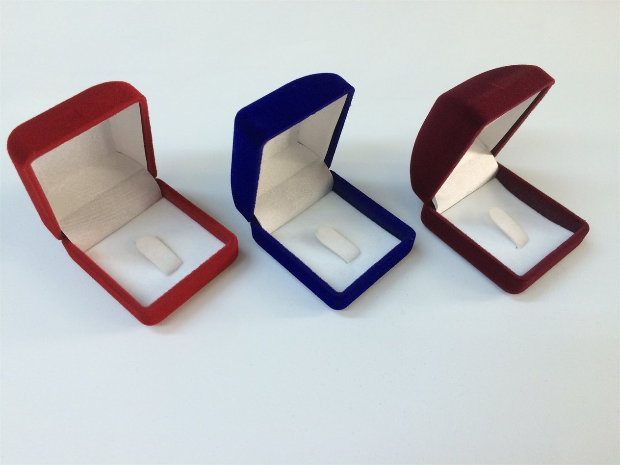 KADİFE YÜZÜK KUTUSU, VELVET JEWELRY RING BOX , SUEDE JEWELRY RING BOX