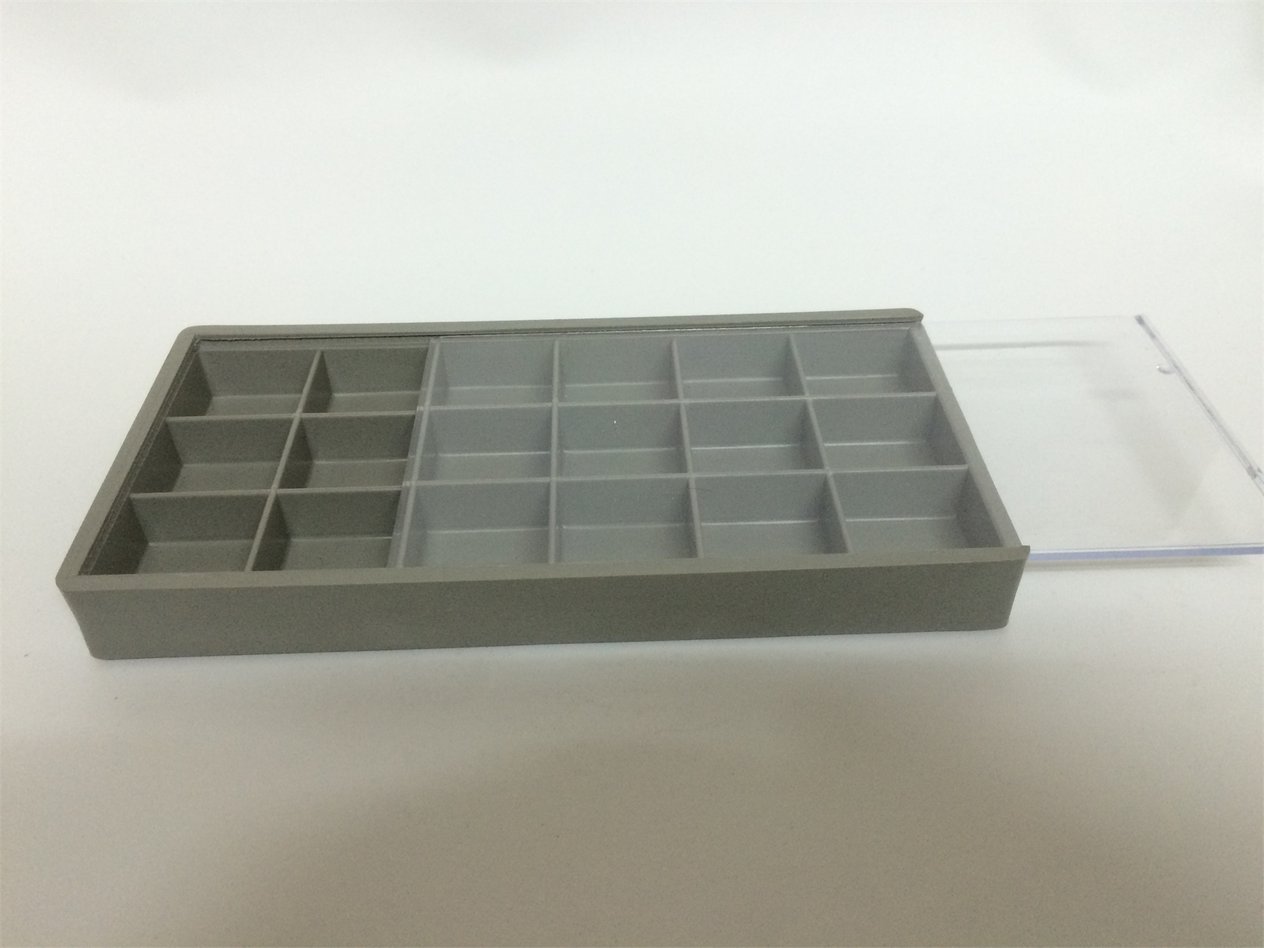 PLASTİK BÖLMELİ TAŞ KUTUSU, PLASTIC DIAMOND BOX , PLASTIC ORGANIZER WITH COMPARTMENTS 