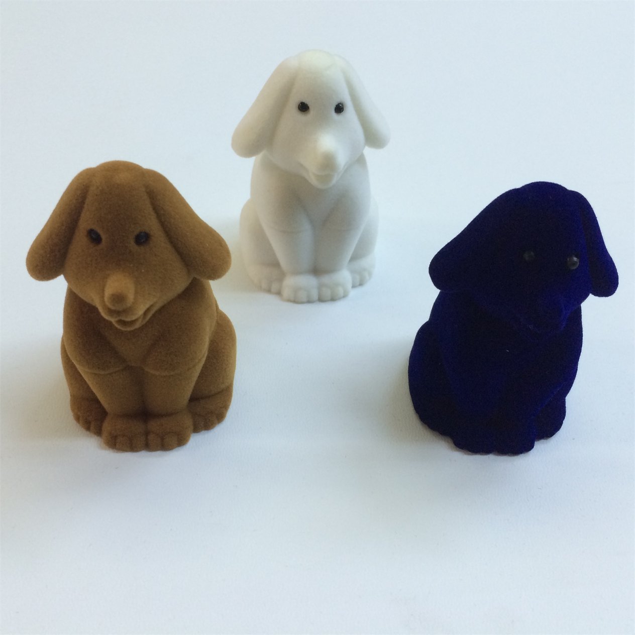 KADİFE KÖPEK YÜZÜK KUTUSU, VELVET DOG JEWELRY RING BOX , SUEDE DOG JEWELRY RING BOX