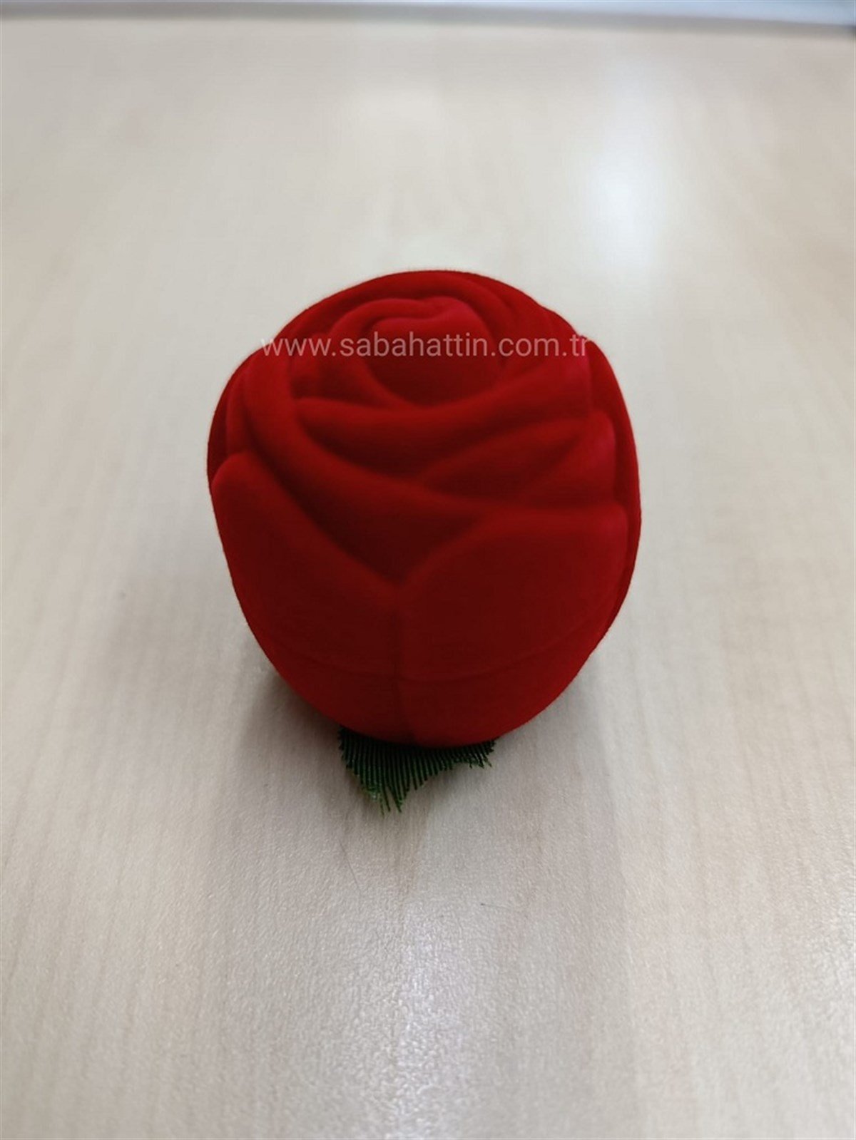 GÜL YÜZÜK KUTUSU , JEWELRY ROSE RING BOX