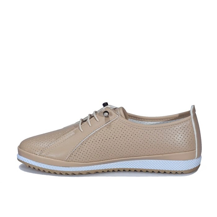 Moda Shoes Bağcıklı Nut Rengi Comfort Ayakkabı