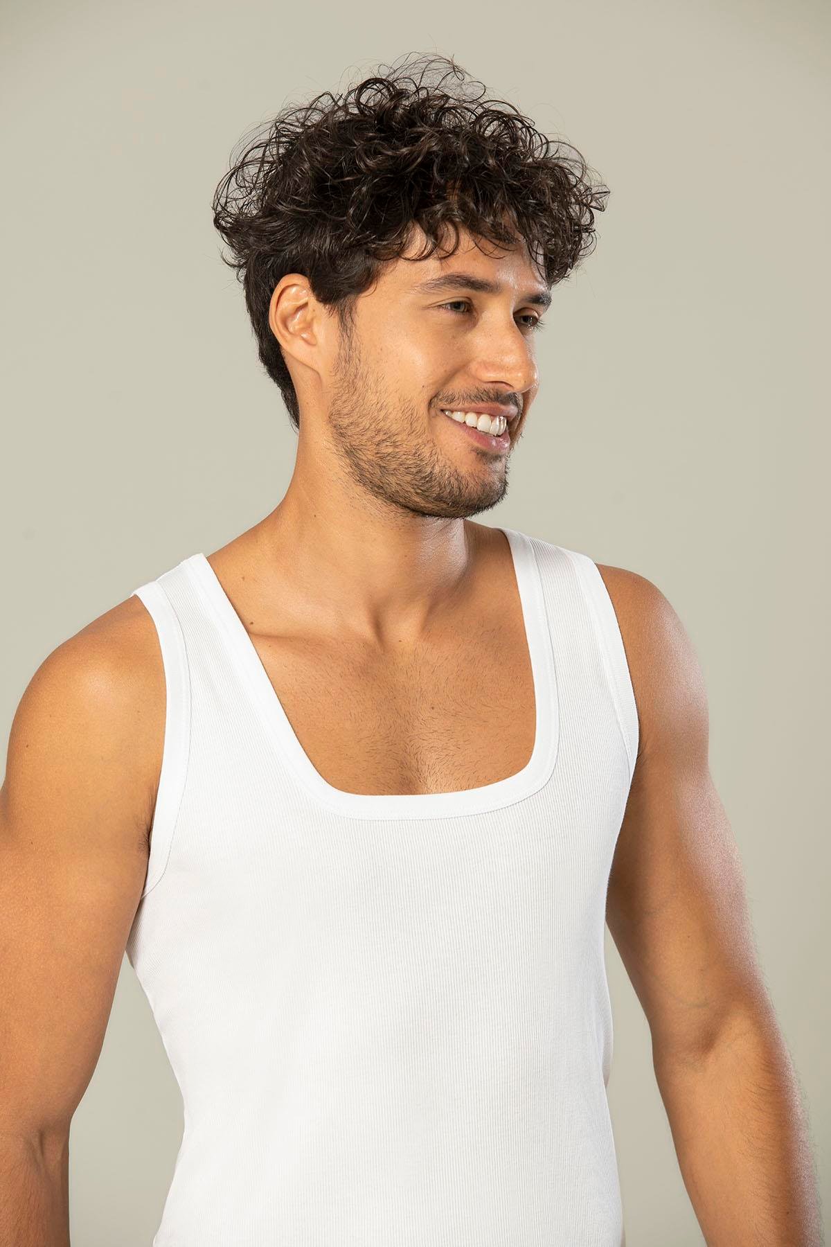 Beyaz Erdem İç Giyim Kaşkorse Atlet