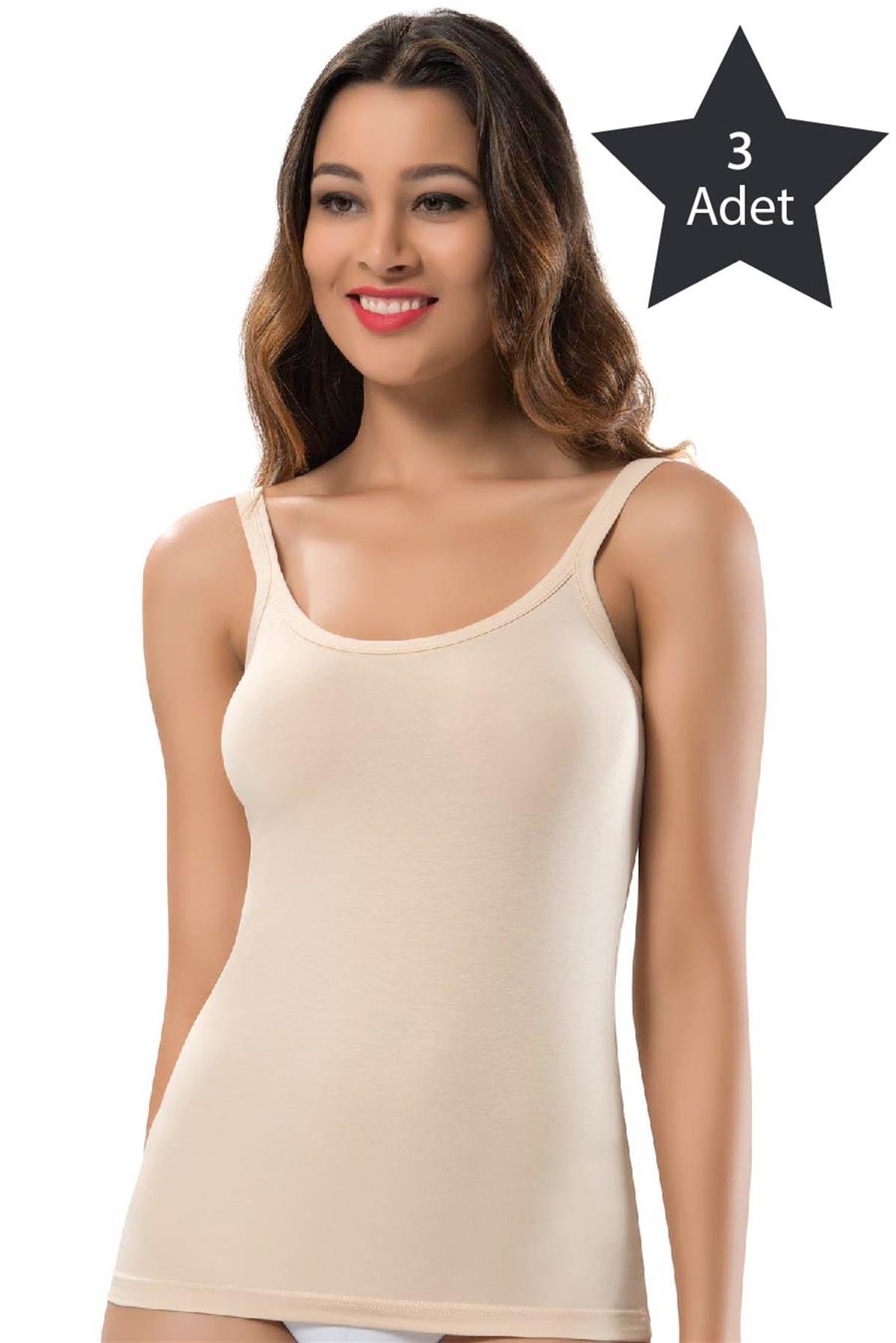Erdem 3'lü Ten Strap Atlet  2166