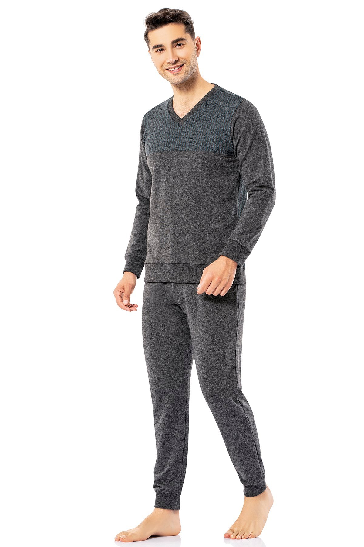 Erdem Erkek Kışlık Pijama Takımı