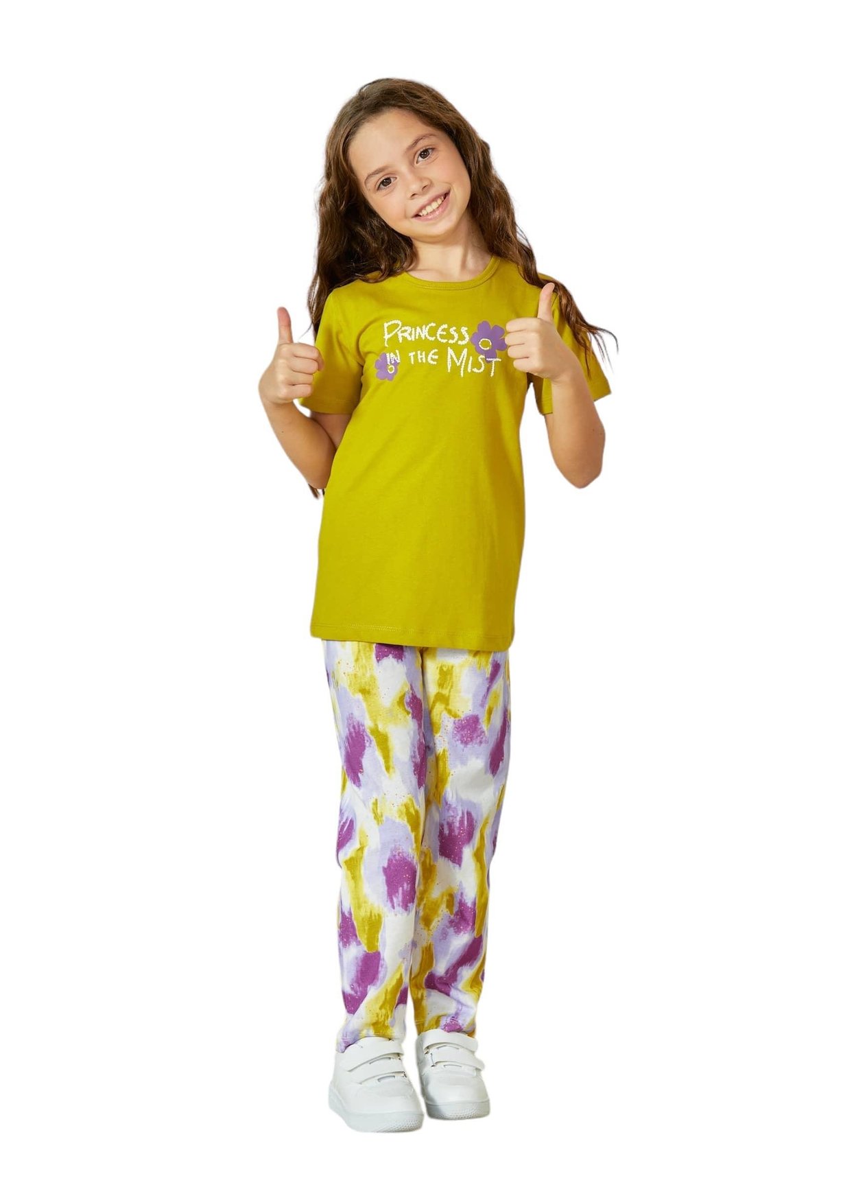 Erdem Weweus Hardal Kız Çocuk Pijama Takımı 826