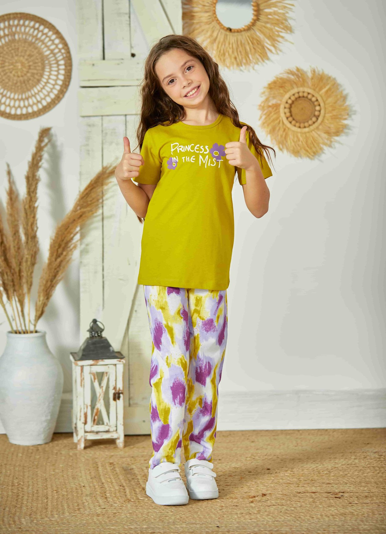 Erdem Weweus Hardal Kız Çocuk Pijama Takımı 826