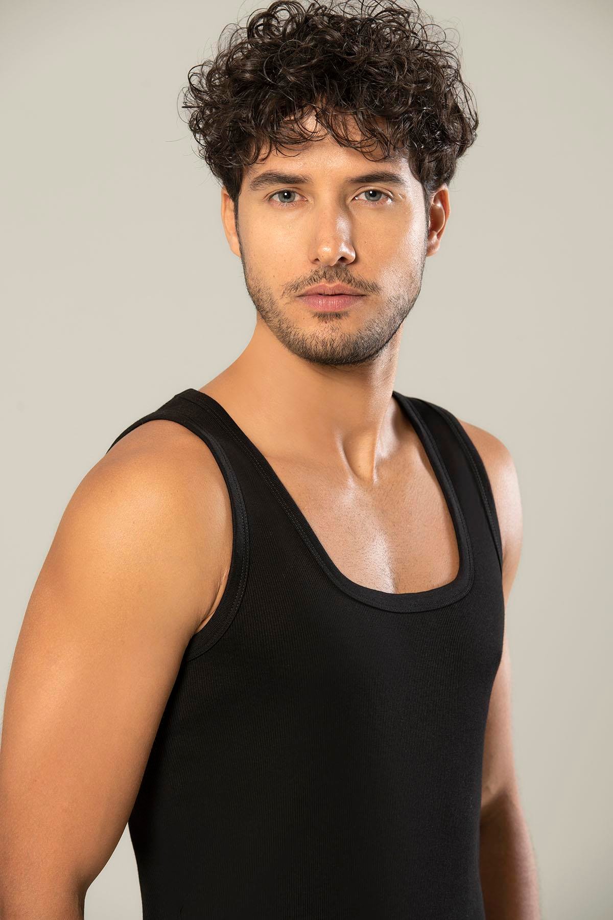 Siyah Erdem İç Giyim Kaşkorse Atlet