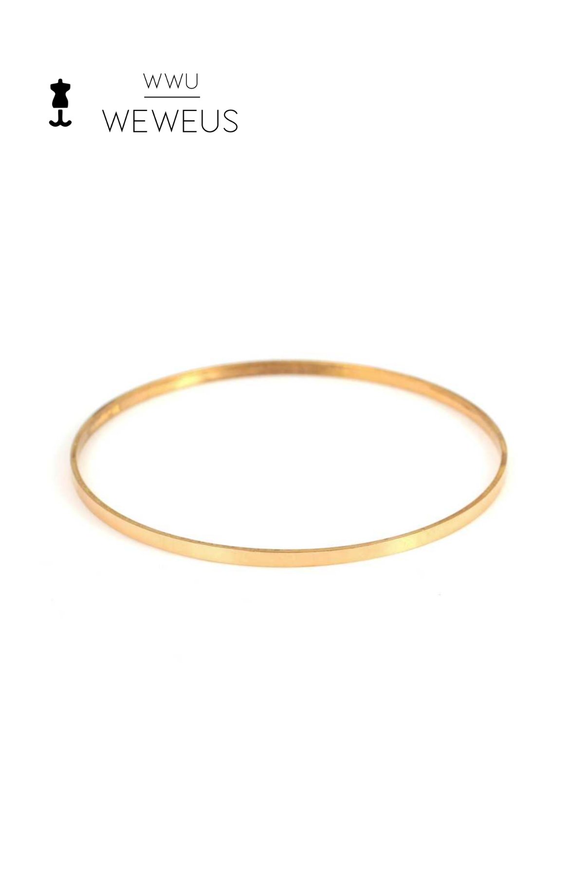 WeWeus Gold Renk Premium Lüks Kadın Ajda Bilezik
