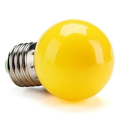 LED GECE RENKLİ 1W E27 SARI