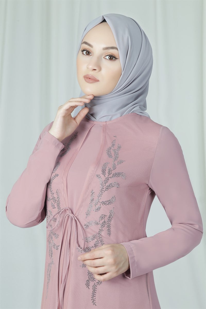 3633 Taşlı Pudra Takım