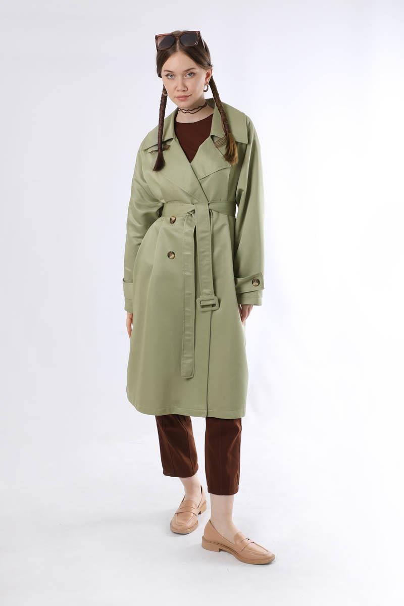 Oversize Trençkot Mint