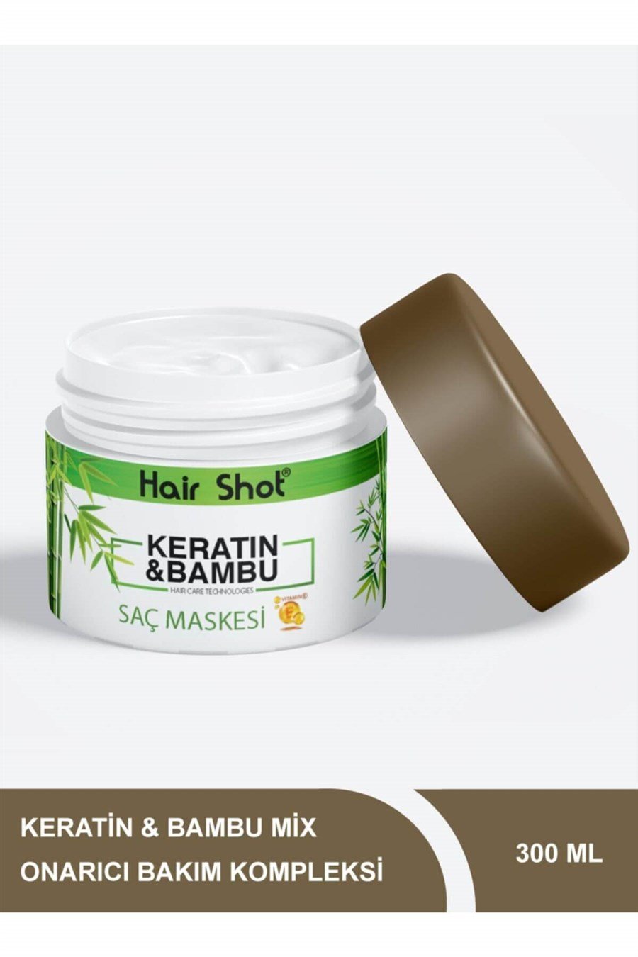 Hair Shot Keratin & Bambu Saç Maskesi 300 MlHair Shot