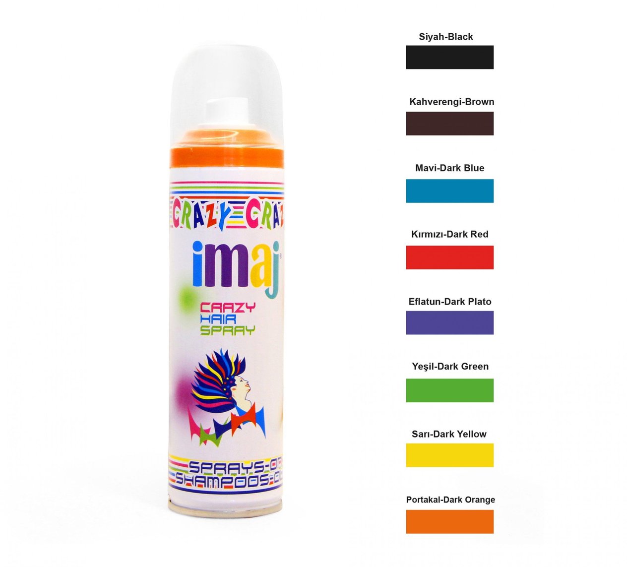 İmaj Color Renkli Saç Spreyi Sarı 100 Mlİmaj