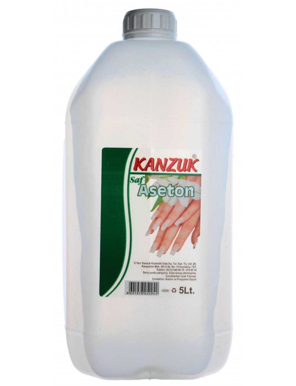 Kanzuk Oje Temizleyici 5 Litre