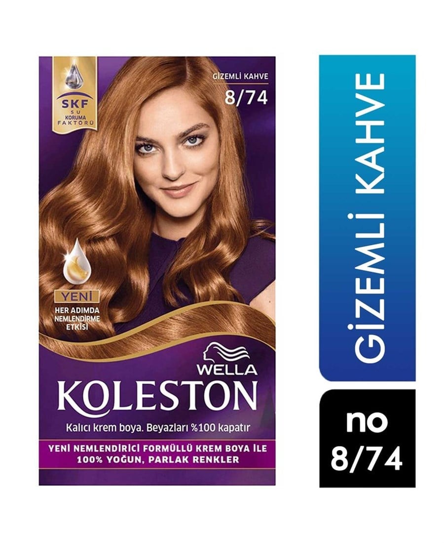Koleston Boya Seti 8.74 Gizemli KahveKoleston