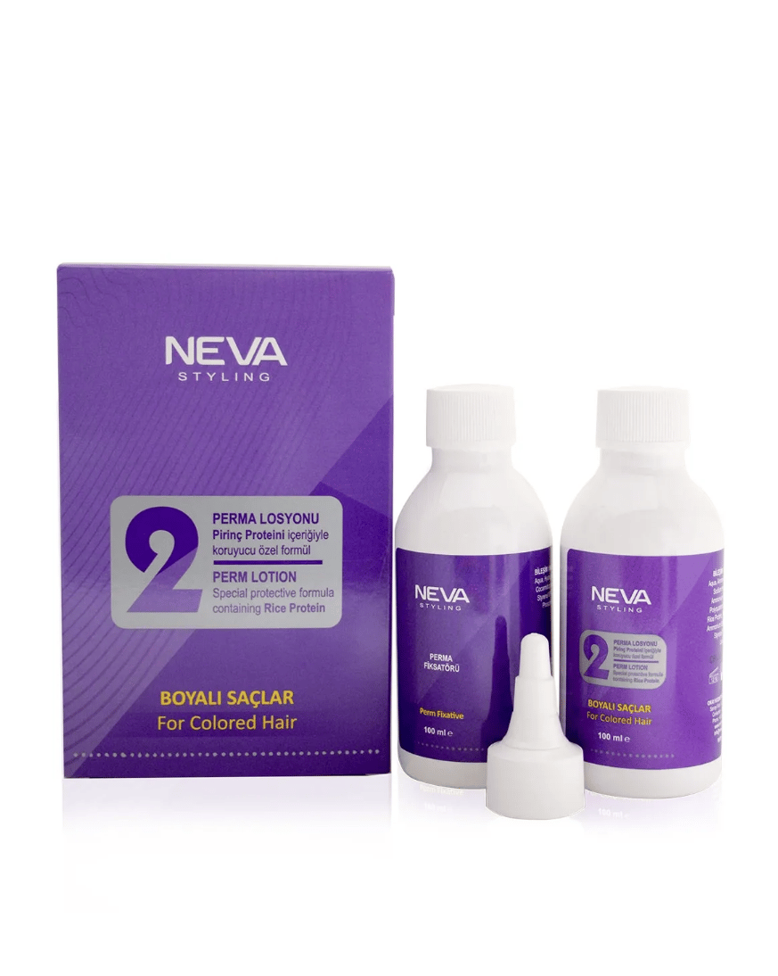 Neva Styling Perma Doğal Saçlar Seti No:2 100 MlNeva