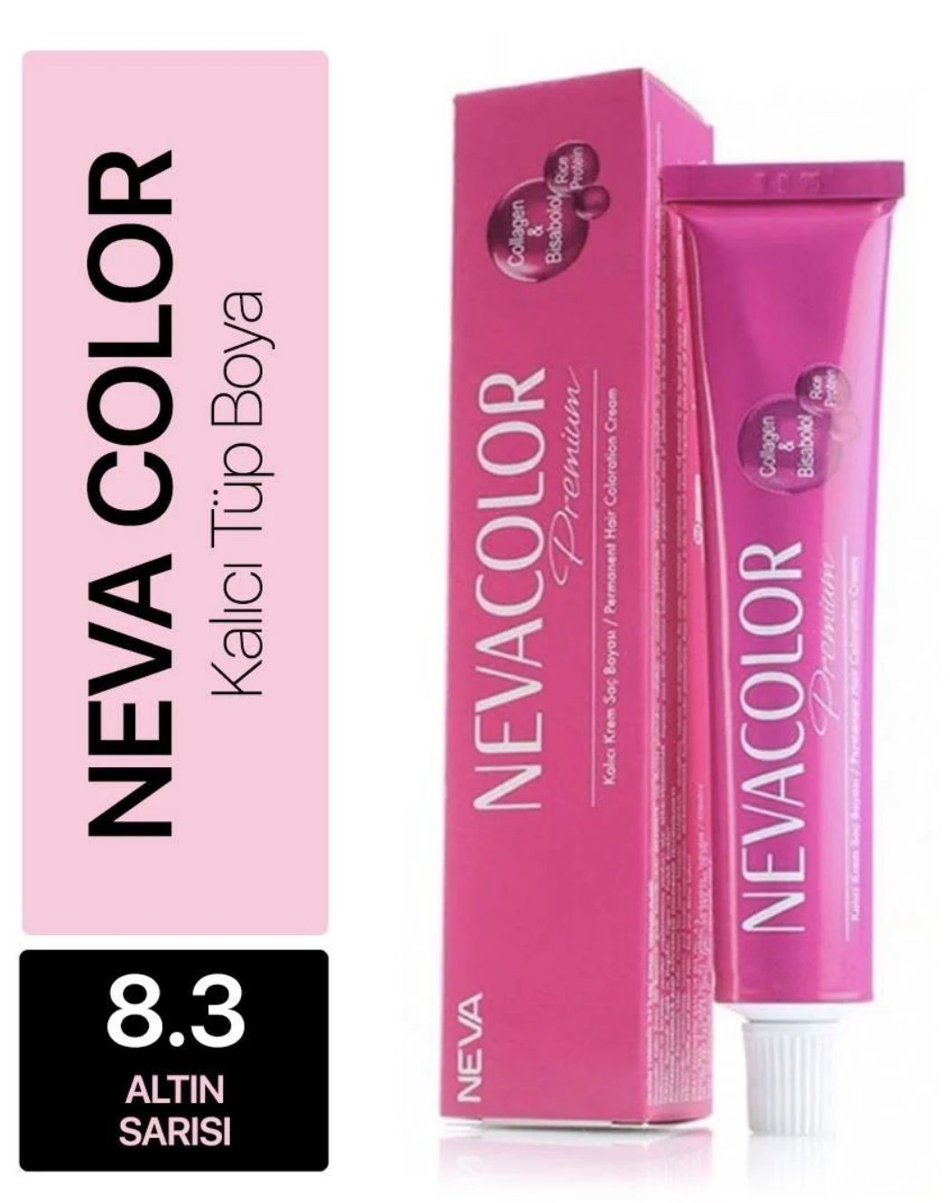 Nevacolor Saç Boyası 8.3 Altın SarısıNeva