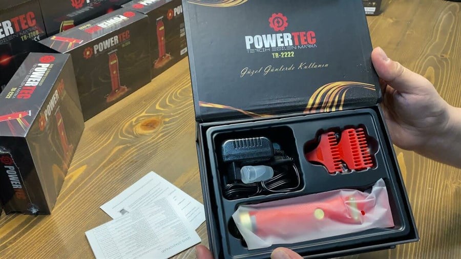 Powertec Sakal Makinesi TR 2222Powertec