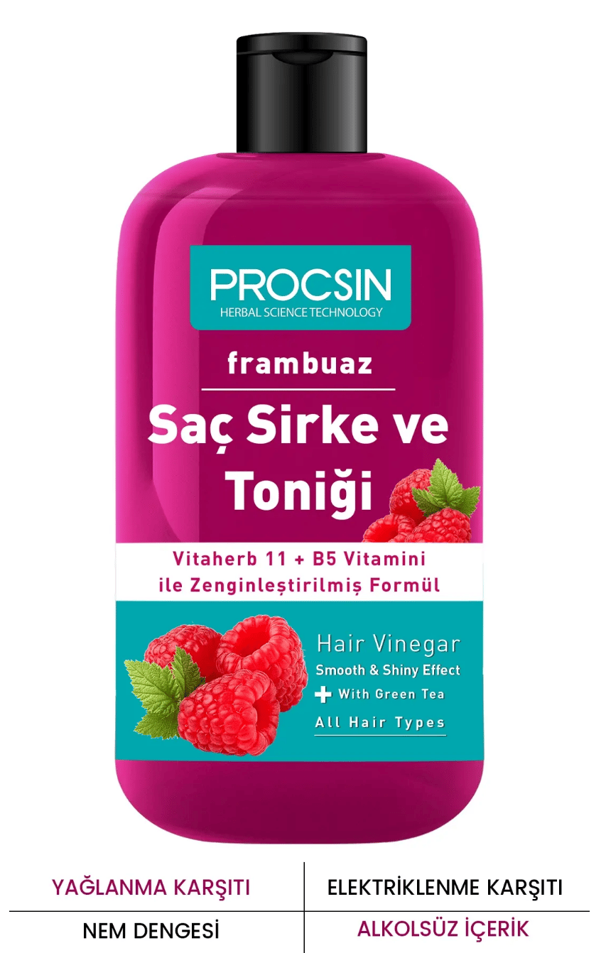 Procsin Frambuazlı Saç Sirke ve Toniği 250 MLProcsin