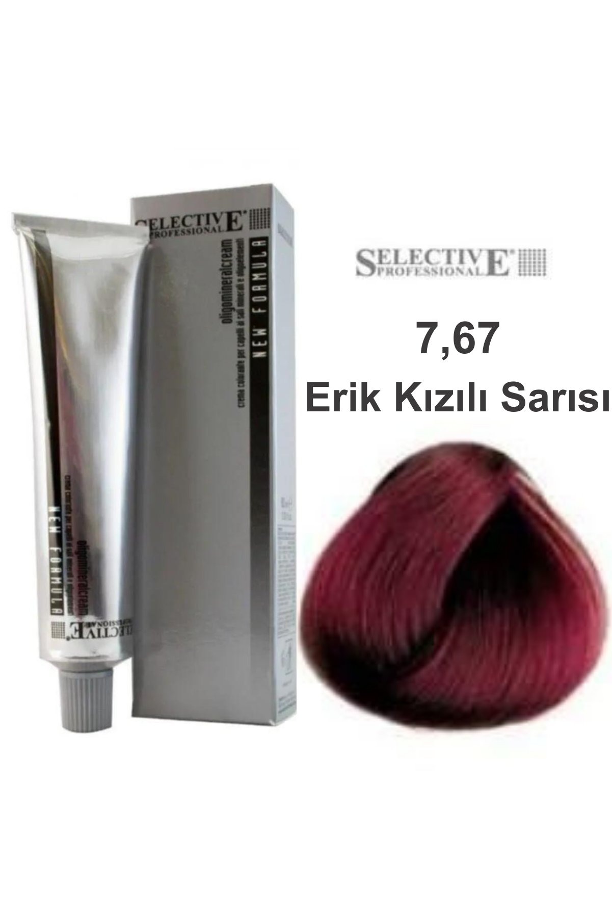Selective Saç Boyası 7.67 New10 Erik Kızılı Sarısı 60 MlSelective