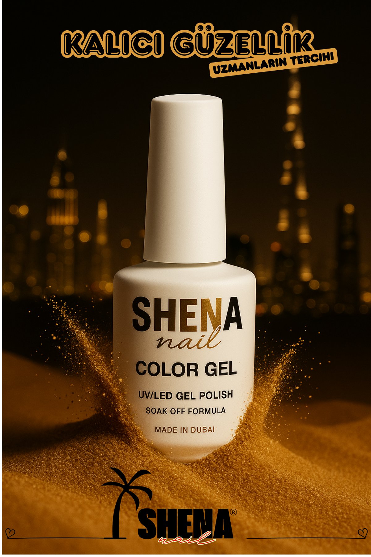 Shena Kalıcı Oje Gel Polish 15 Ml 017Shena