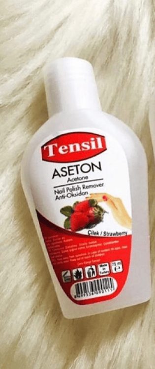 Tensil Aseton Oje Çıkarıcı Çilekli 75 MlTensil