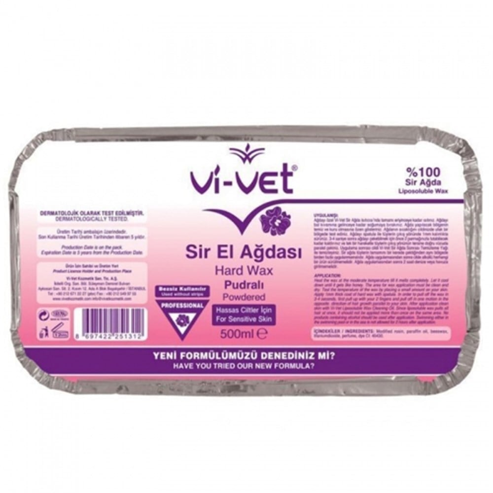 Vi-vet Kalıp Ağda Pudralı 500 Ml