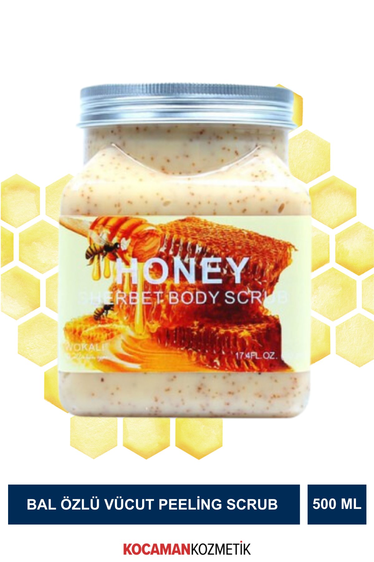 WOKALİ SCRUB 500 ML HONEY 437Nano Absolute