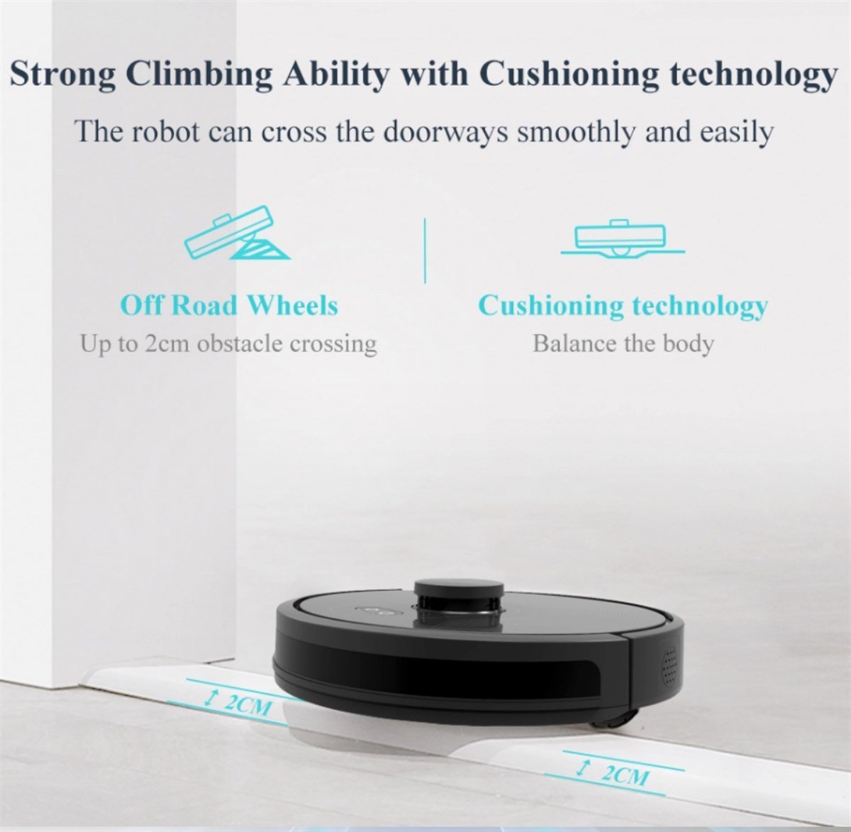Luna-100 Kamera Navigasyonlu Robot Süpürge