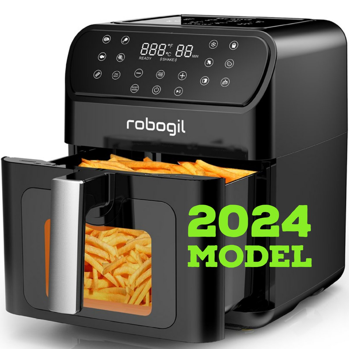 Robogil AF-19D Halojen Lambalı Airfryer 2024 Model