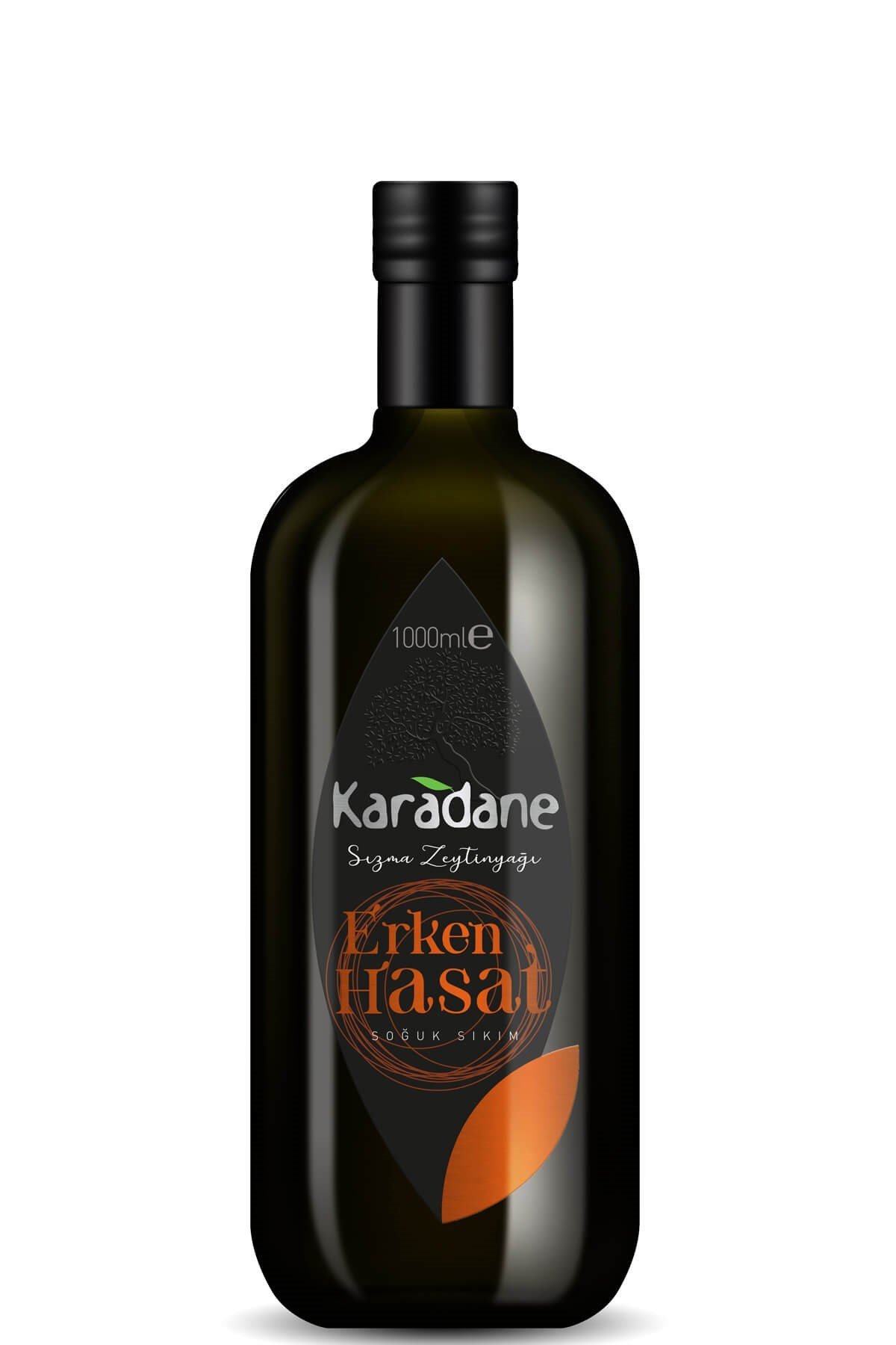 Erken Hasat Soğuk Sıkım Zeytinyağı 1000ml Cam Şişe