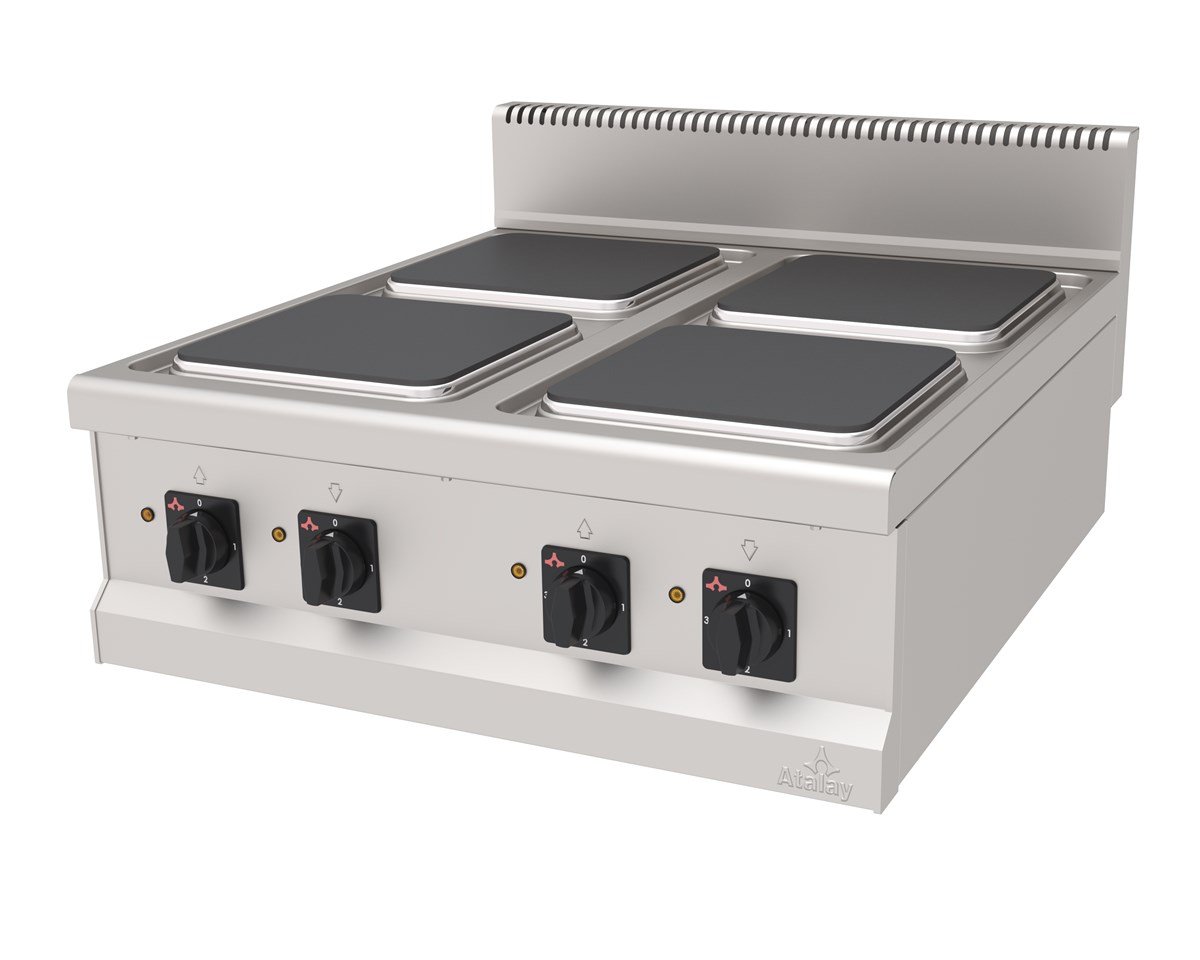 Atalay AEO-890 S Elektrikli Ocak 4 Plateli Set Üstü 80x90x30 