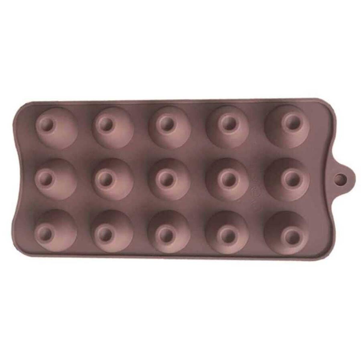 Epinox Dly-18 Silikon Çikolata Kalıbı Yuvarlak Dolgulu EpinoxEPX.2208020050