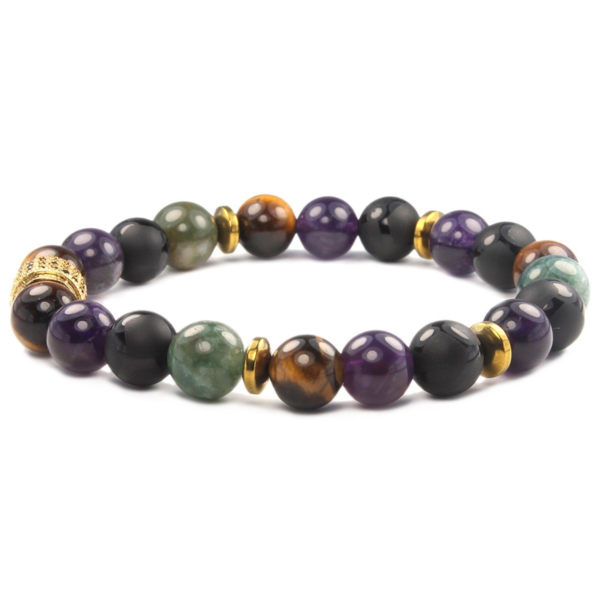 8 mm Karma Doğaltaş Bayan Bileklik