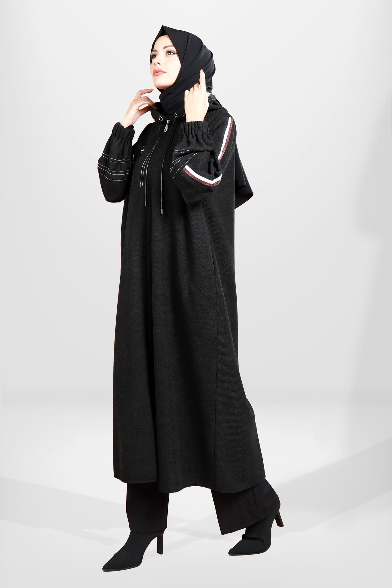 Beyza-3800 SPOR FERACE SİYAH ŞÖNİL