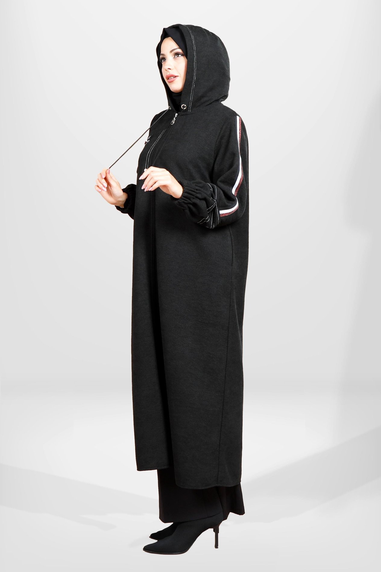 Beyza-3800 SPOR FERACE SİYAH ŞÖNİL