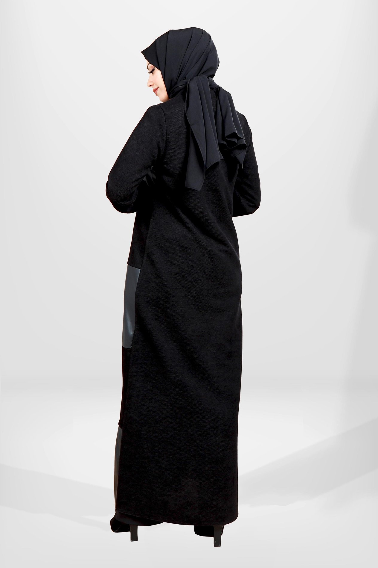 Beyza-3805 FERACE SİYAH ŞÖNİL