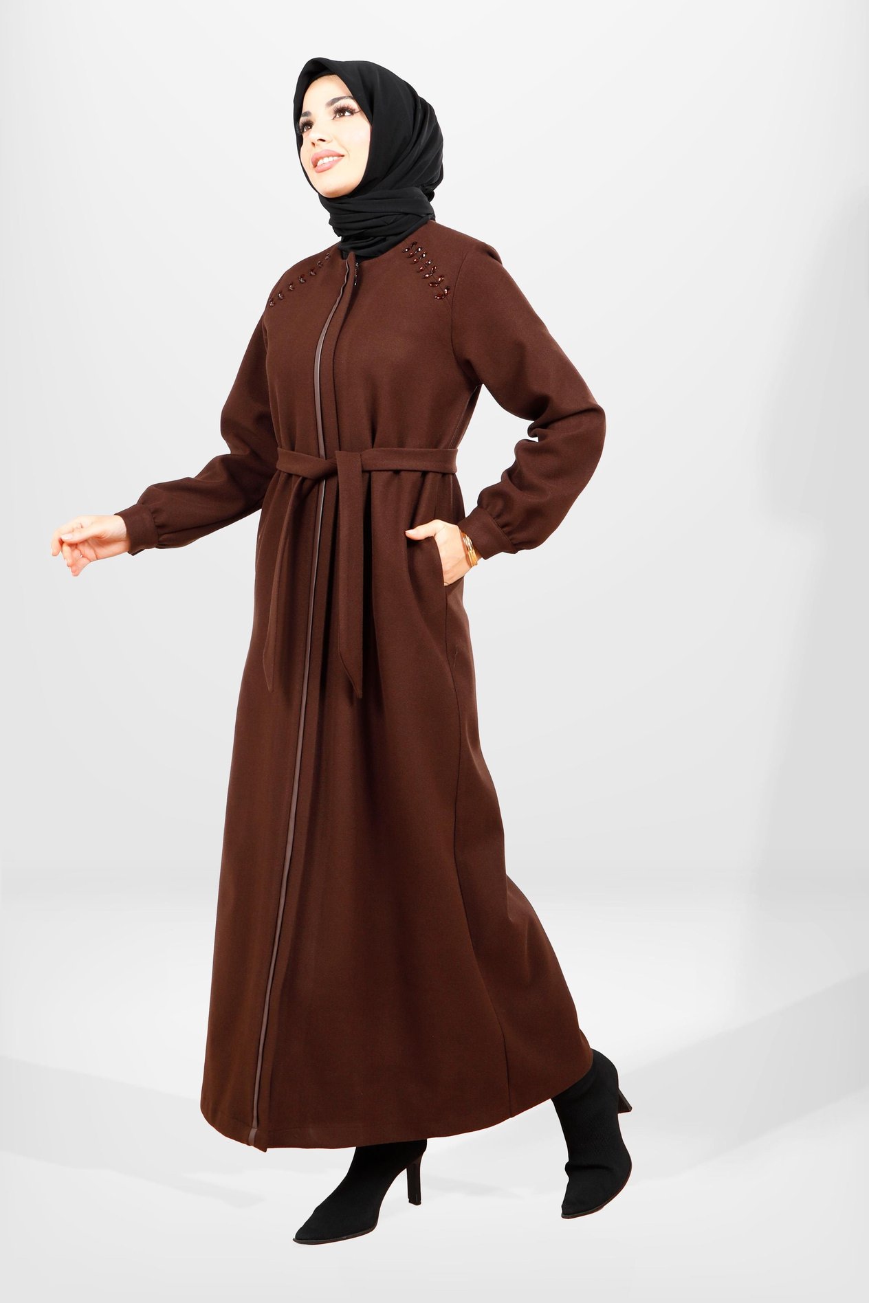 Beyza-3826 MANTO ACI KAHVE