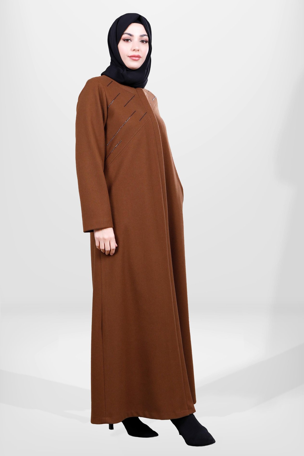 Beyza-3828 KAŞE MANTO TABA KAŞE