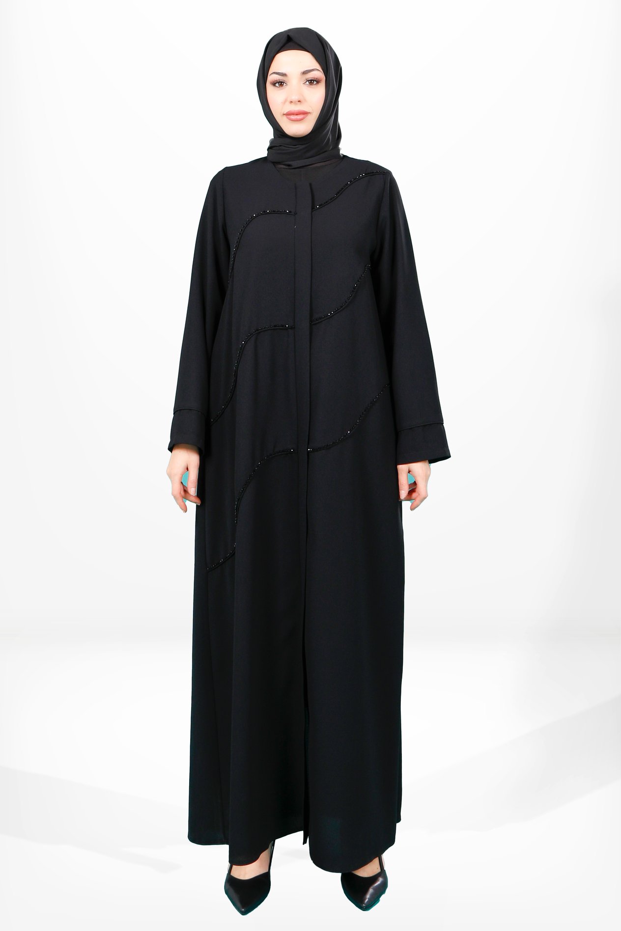 Beyza-3867 FERACE SİYAH