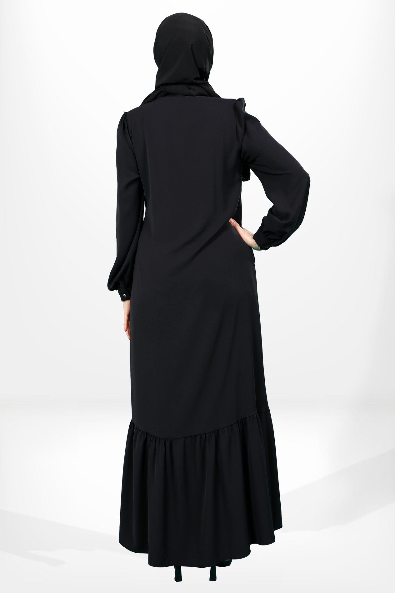 Beyza-3877 FERACE SİYAH