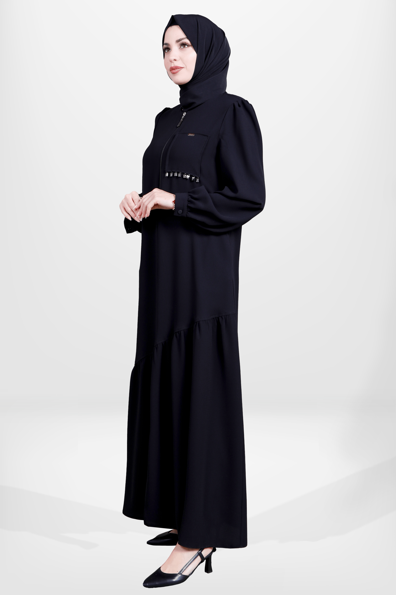 Beyza-3898 FERACE SİYAH