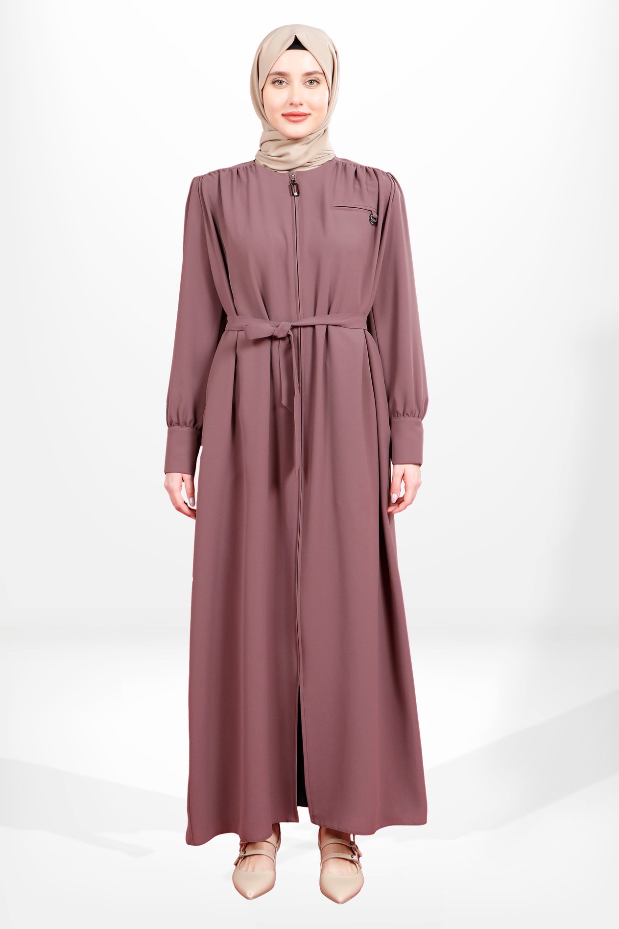 Beyza-3923 FERACE TOKALI GÜL KURUSU