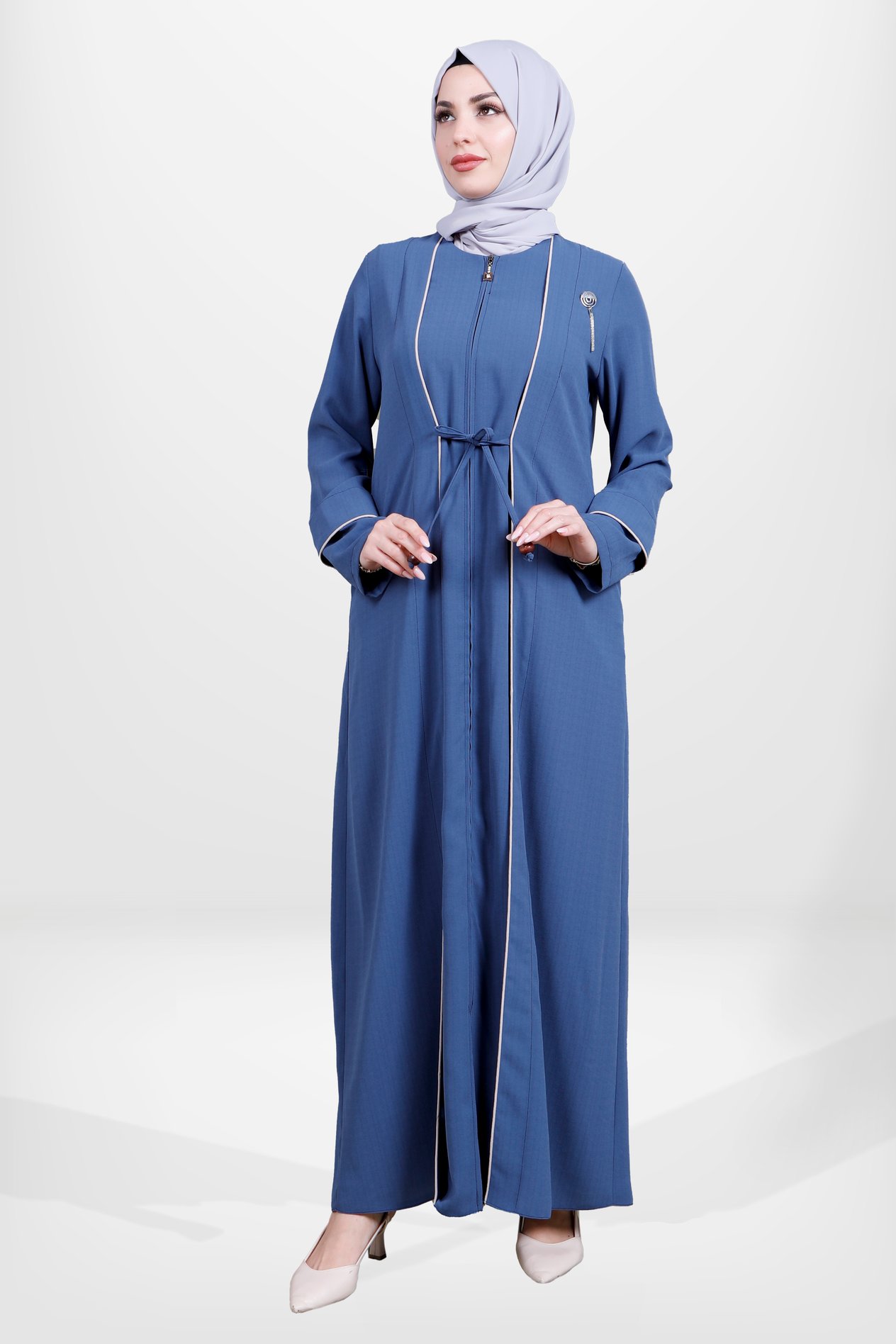 Beyza-3967 FERACE BAĞCIKLI İNDİGO