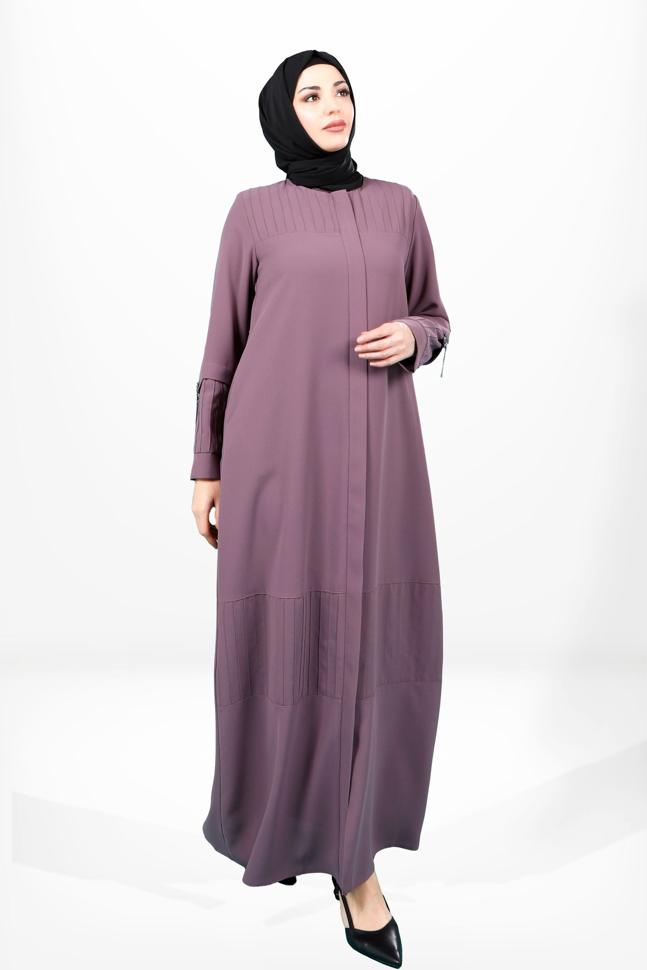 Beyza-3970 FERACE NERVÜRLÜ GÜL KURUSU