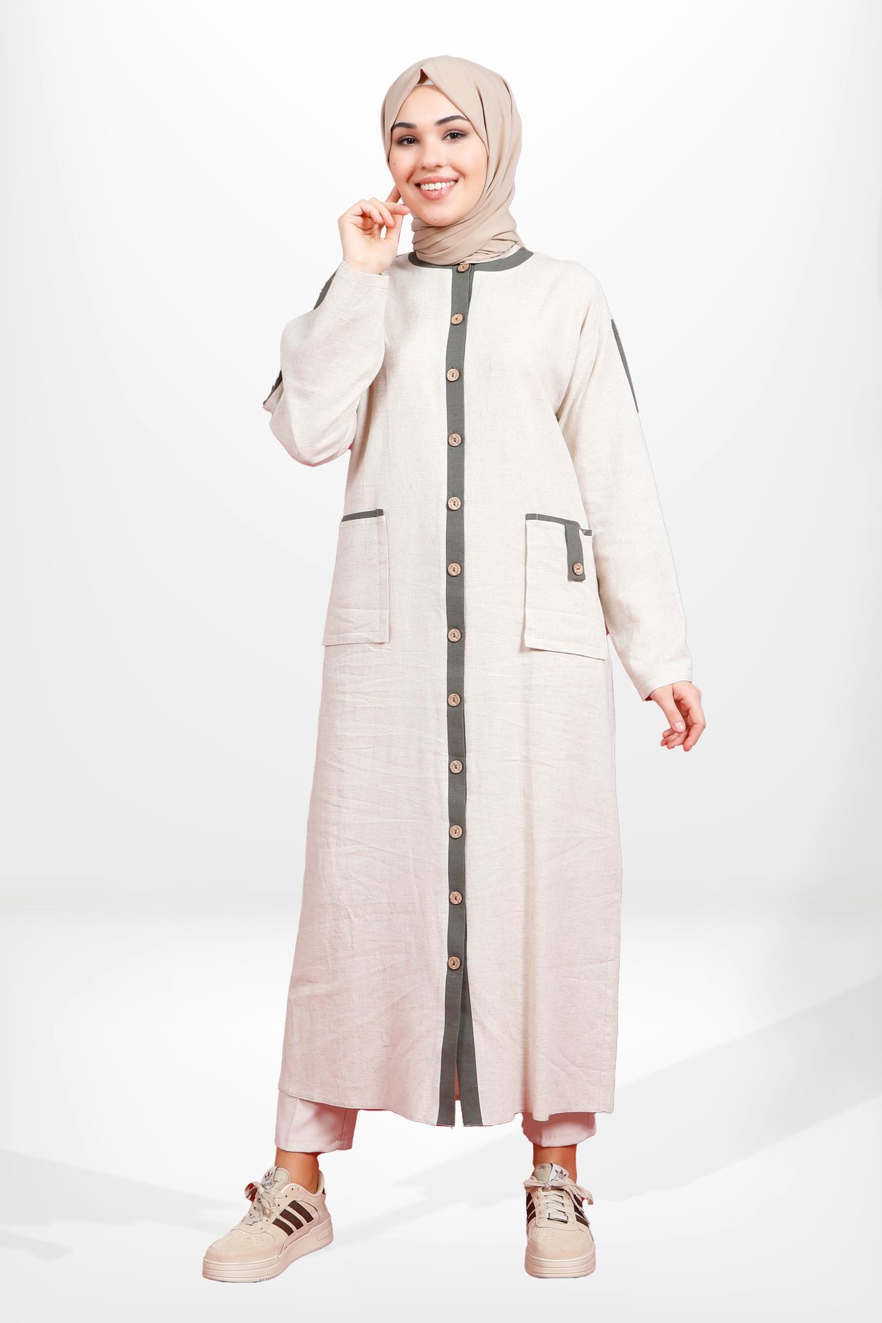 Beyza-4136 GİYÇIK BEJ